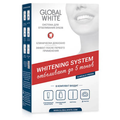 Зубная паста GLOBAL WHITE
