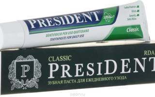 Зубная паста PRESIDENT Classic