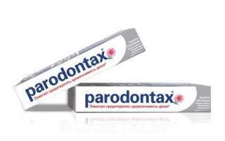 Зубная паста Parodontax для отбеливания зубов