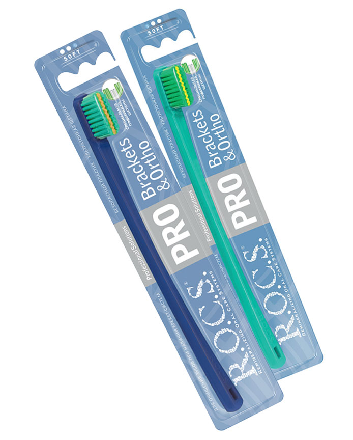 Зубная щетка R.O.C.S. Pro brackets 