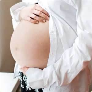 Девушка при беременности