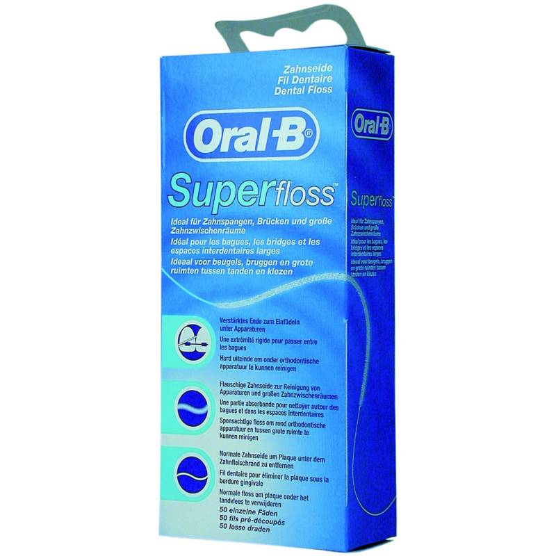 Oral b super floss