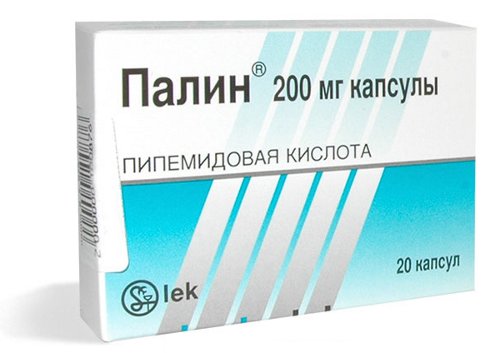 Таблетки Палин для лечения цистита и пиелонефрита