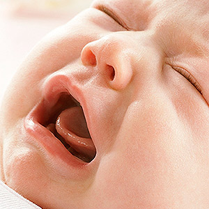 Ребенок с открытым ртом